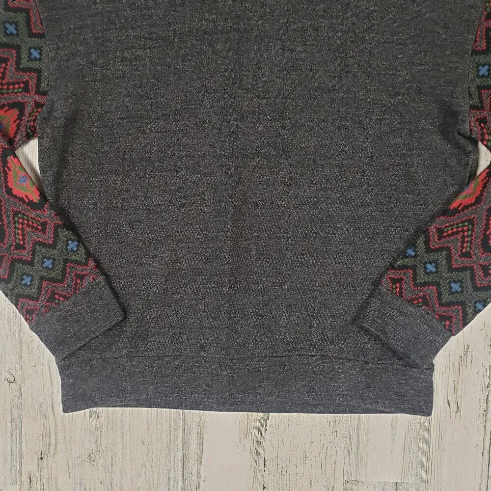 Miss Me Vintage Crew Neck Embroidered Southwest Sweatshirt Women's Size Small - Image 5