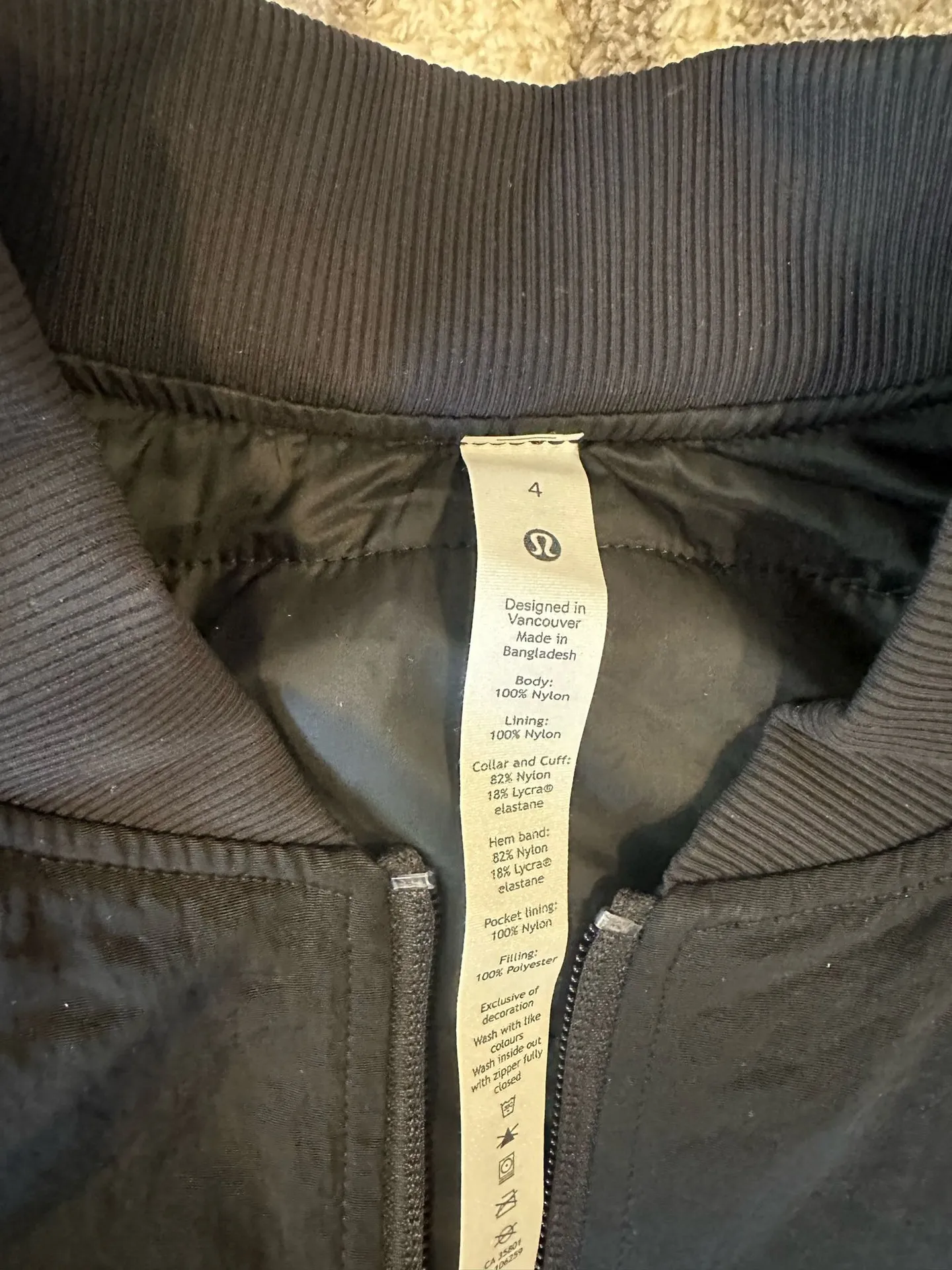 Lululemon Bomber Jacket - Image 2