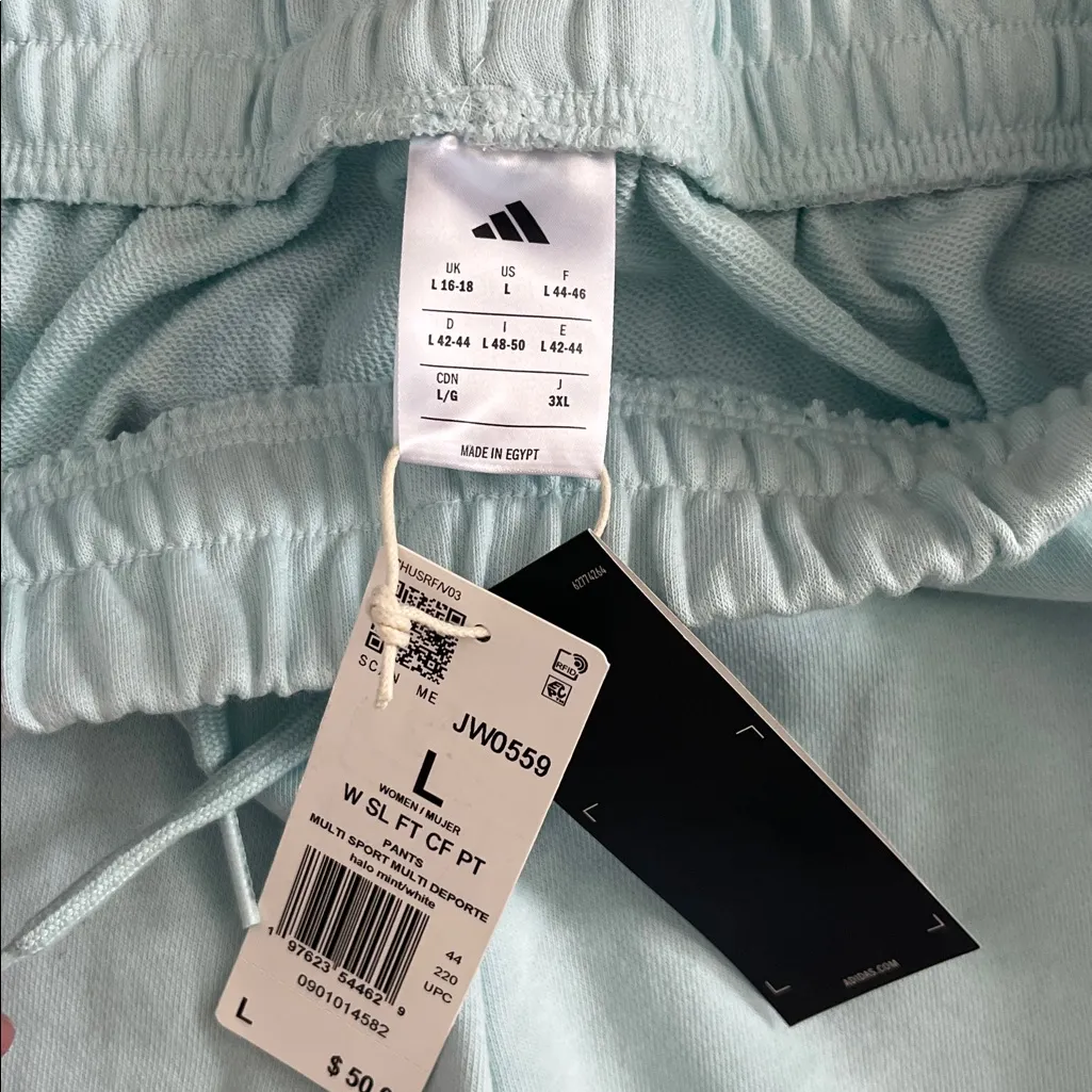 Adidas Multi Sport Jogger -Halo Mint / White - Image 7