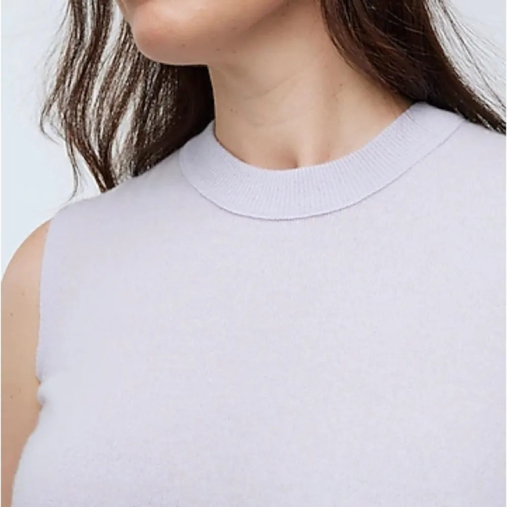 (Re)sponsible Cashmere Crewneck Sweater Vest Size Small - Image 5