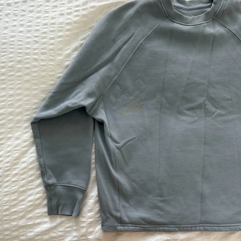 Vuori Womens Restore Crew Oversized Sweatshirt XS - Image 6