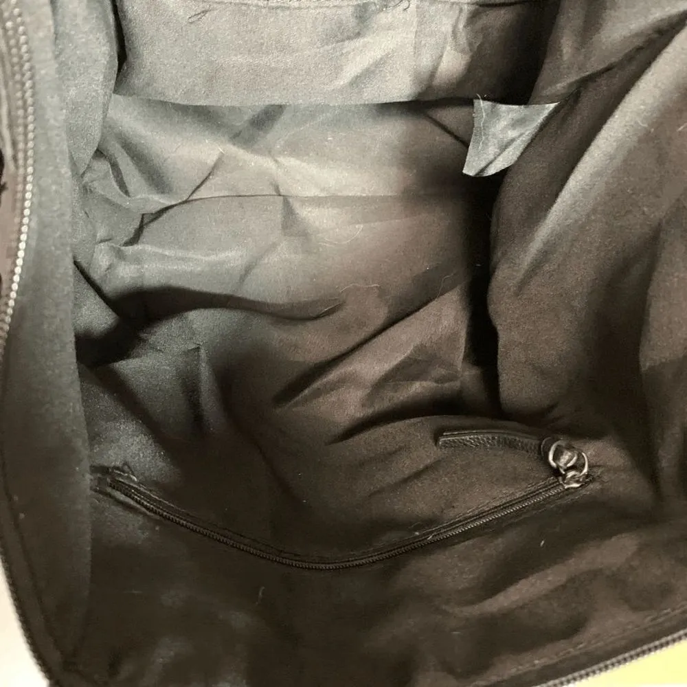 Botkier New York Bond Tote Bag Carry All Shoulder Handbag Nylon Oversized Black - Image 6