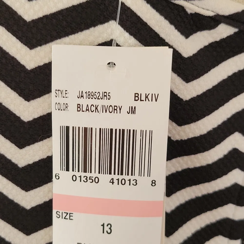 Speechless chevron skater dress size 13 - Image 4