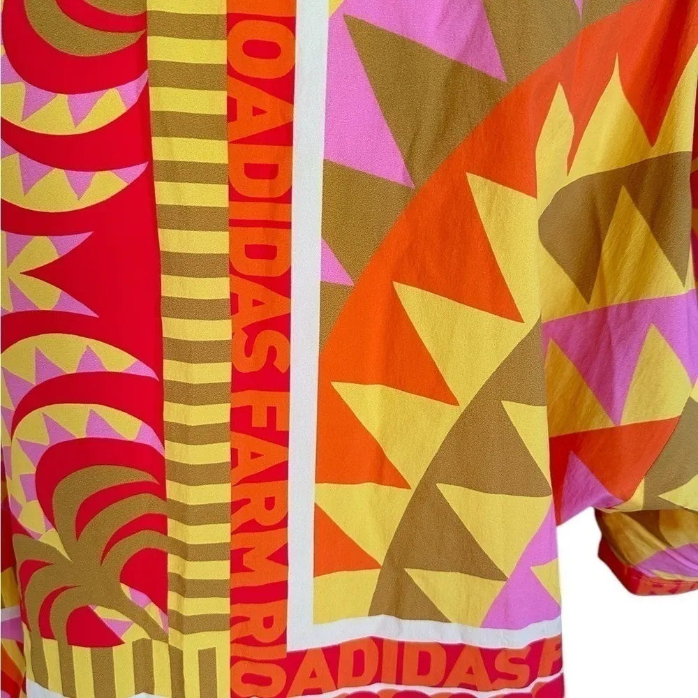 #22 NWT Farm Rio Adidas Farm Solar Kaleidoscope Top - Image 8