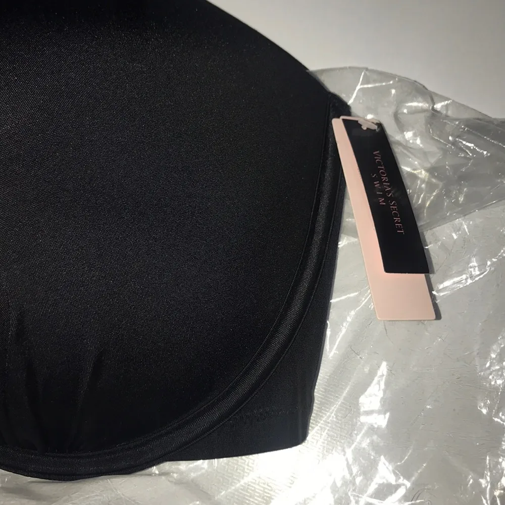 36DD NWT Victoria's Secret BOMBSHELL Black Bikini - Image 2