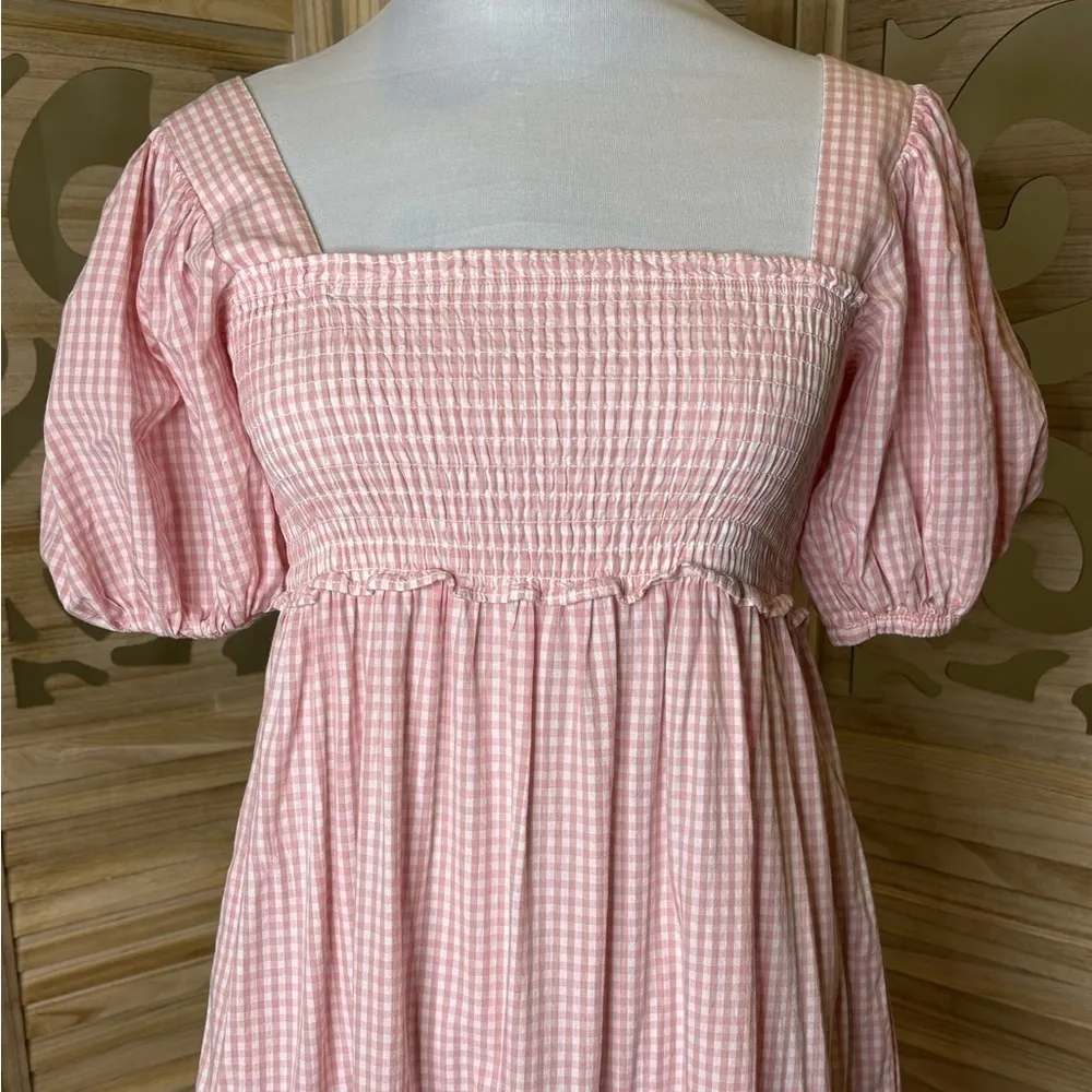 byTiMo Gingham Poplin Tiered Dress - Image 4