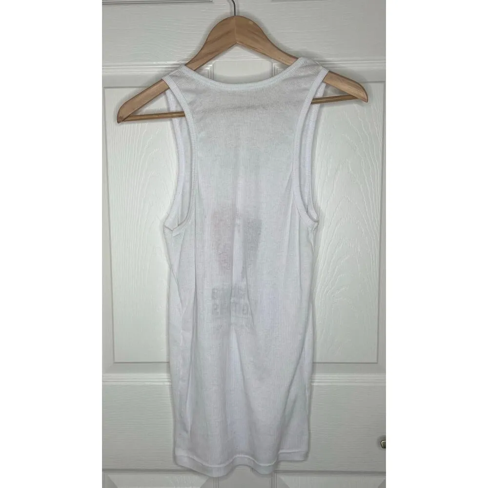 Women's Habana Compas Dance Havana Cuba White Tank Top Size Small - Image 6