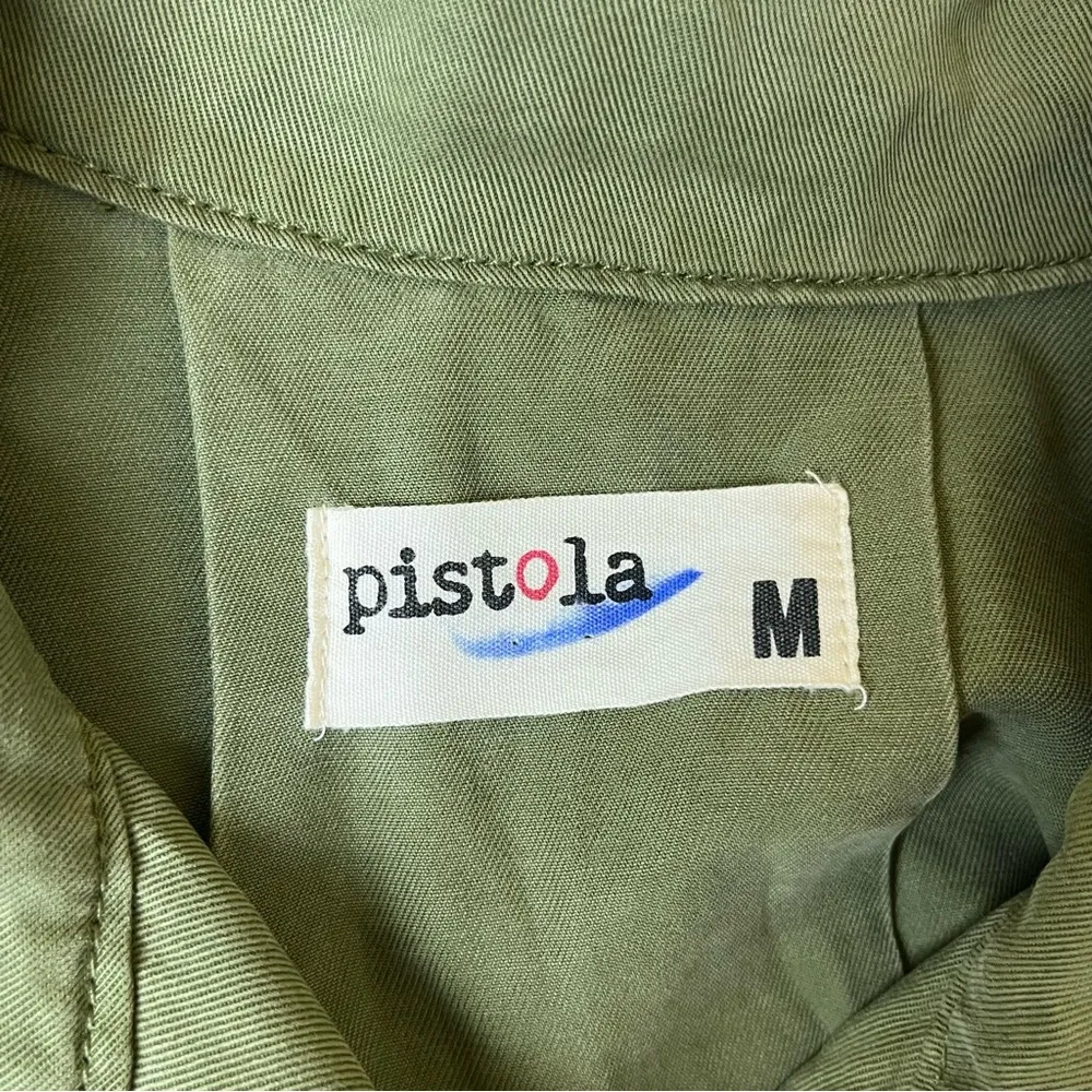 Pistola Army Green Utility Jacket - Image 7