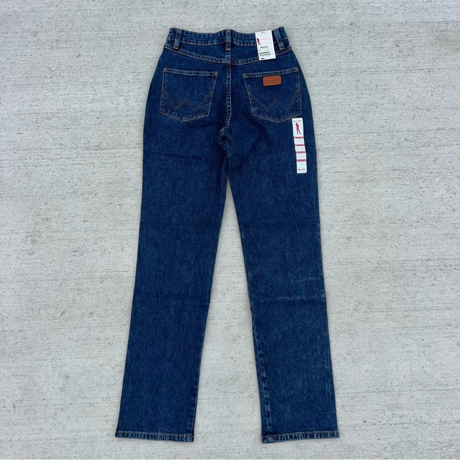 Y2K Wrangler 18MWZSW Jeans 3/4x32 Natural Rise Slim Fit Stretch Straight Leg NWT - Image 7