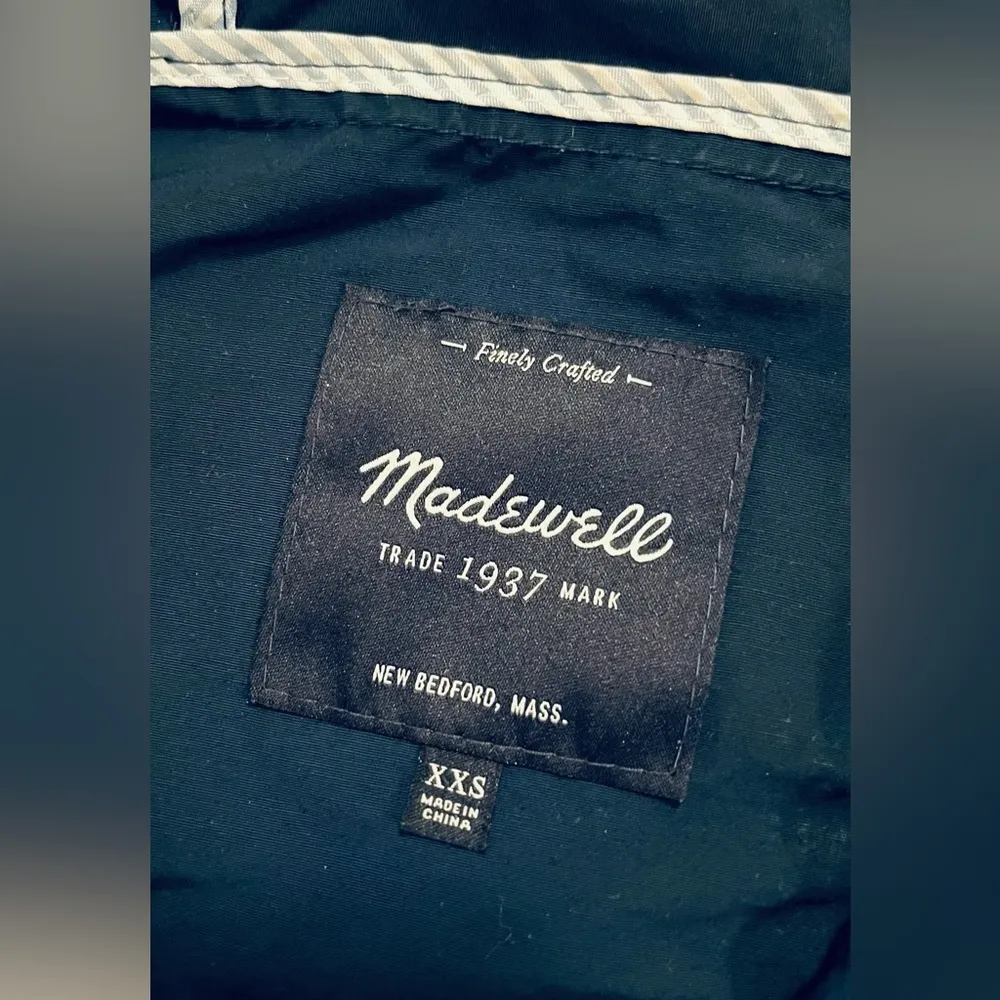 MADEWELL Hooded Trench coat Jacket - Image 3