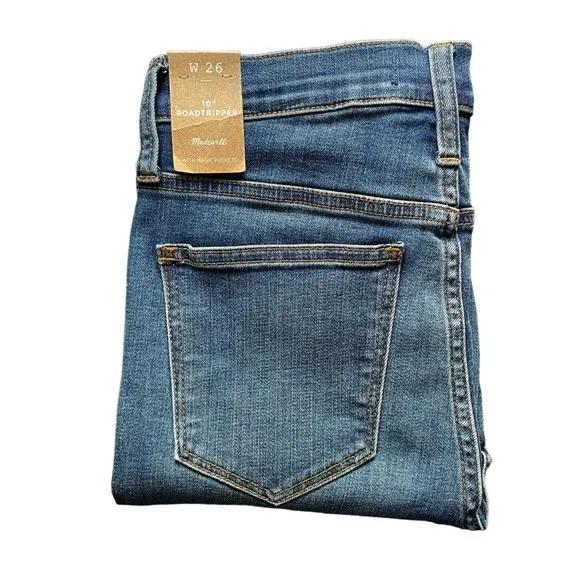 NWT Madewell 10” Roadtripper Jeans Playford Wash Size 26 | 2 Preppy Slim Jeans - Image 9
