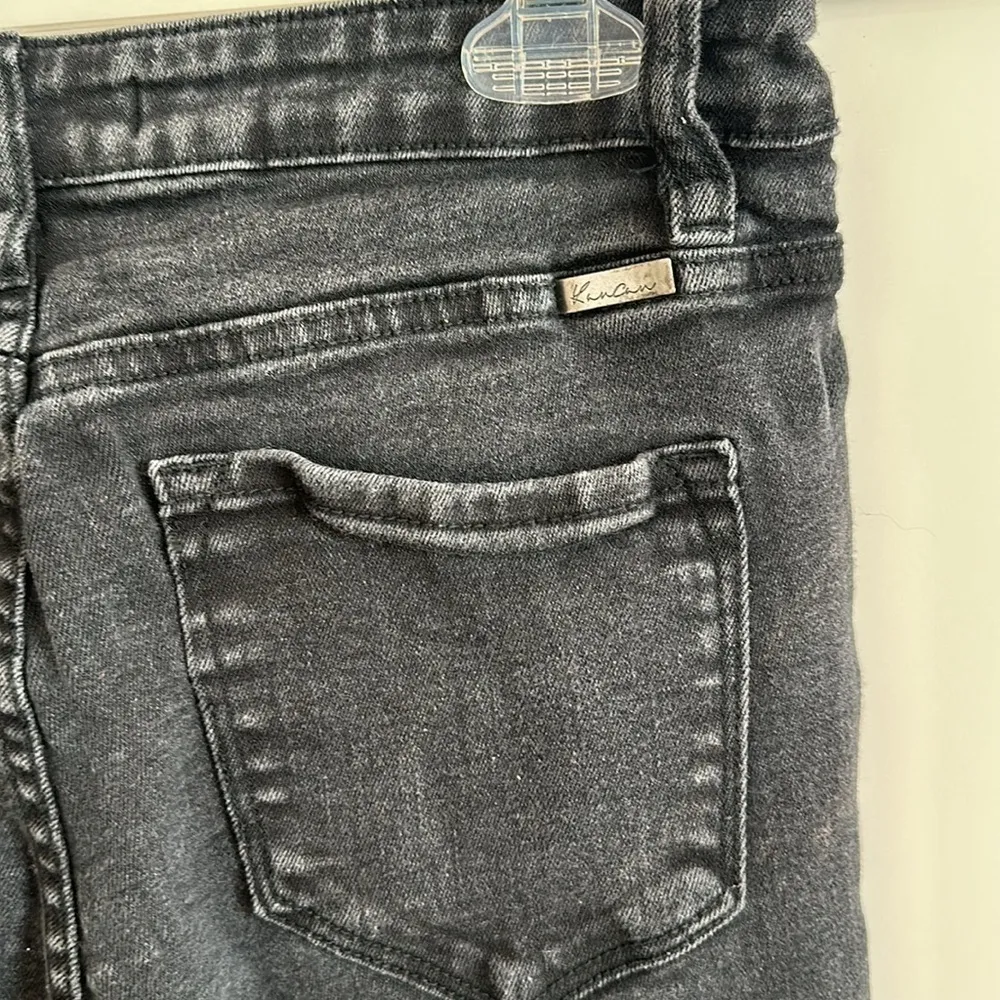 KanCan Women's 28 Washed Black Skinny Jeans Distressed Stretch Denim Grunge Emo - Image 6