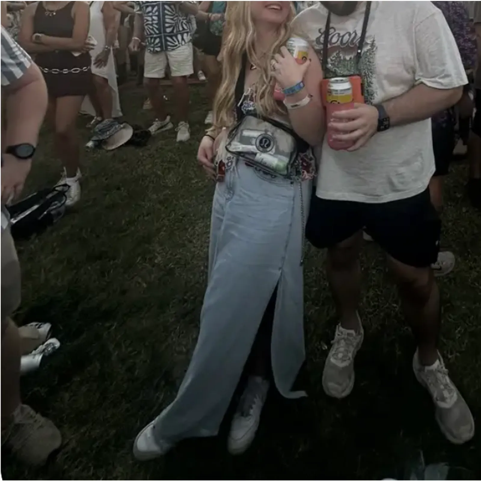 Agolde Denim Maxi Skirt SIZE 27 Jean Western Rigid Country Festival $258 FLAW - Image 4