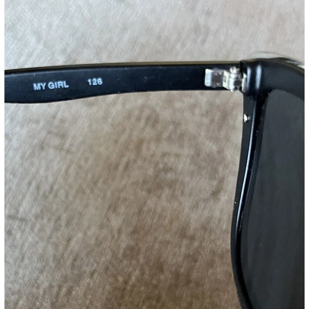 MY GIRL Sunglasses Black Frame / Smoke Lens - Image 7