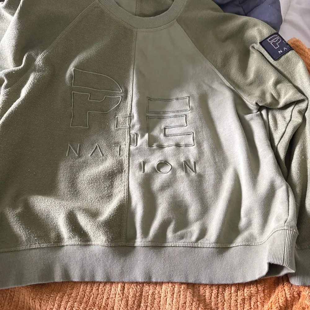 P.E Nation Women’s Olive Pullover Green Size M - Image 8