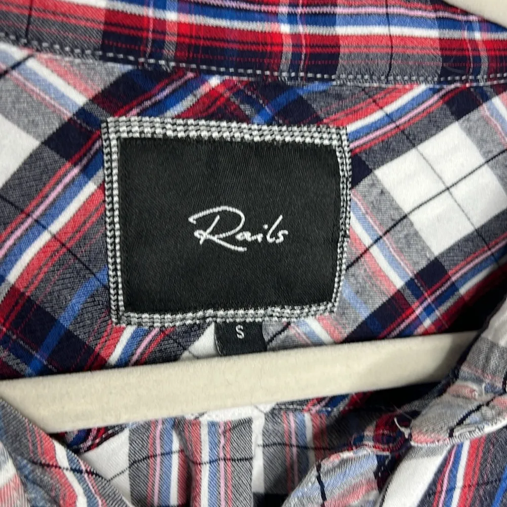 Rails Plaid Button Up Hunter Shirt Small - Image 2