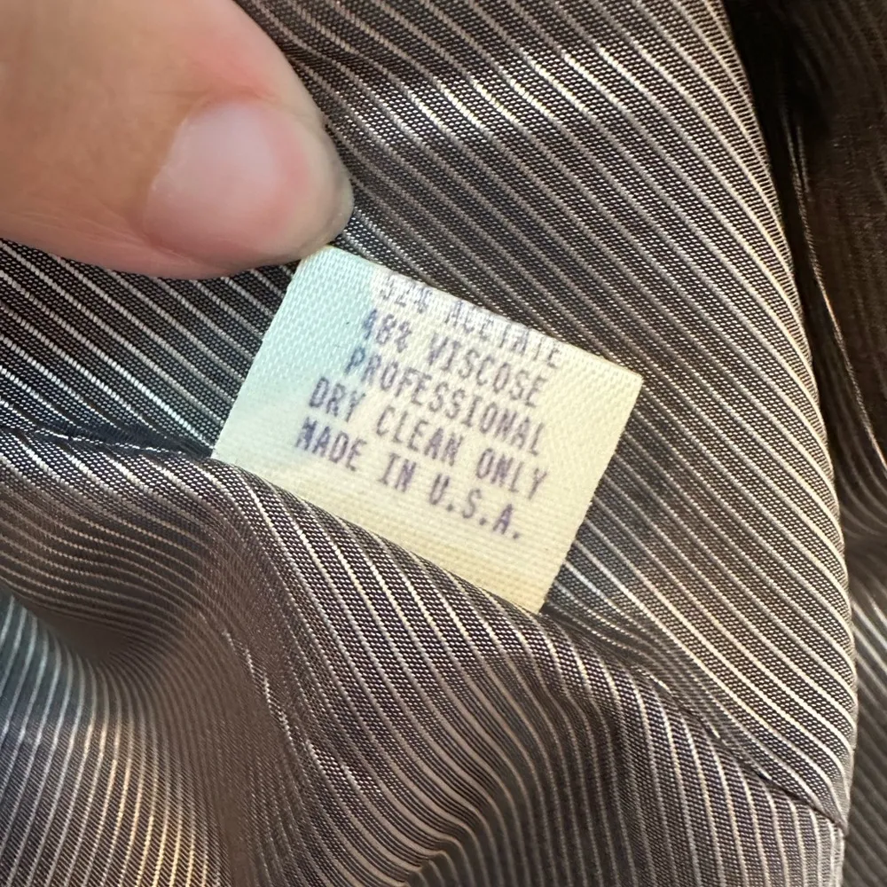 Vintage Cache Gold Label Zion New York Grey Shimmer Blazer Jacket Wool Size 4 - Image 12
