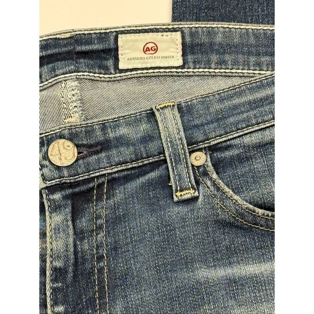 AG Adriano Goldschmidt Women the stilt cigarette leg denim jean size 30R - Image 6