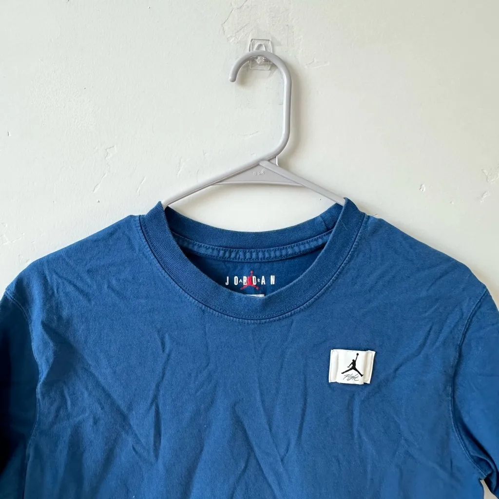 Womans Blue Jordan T-Shirt - Image 2