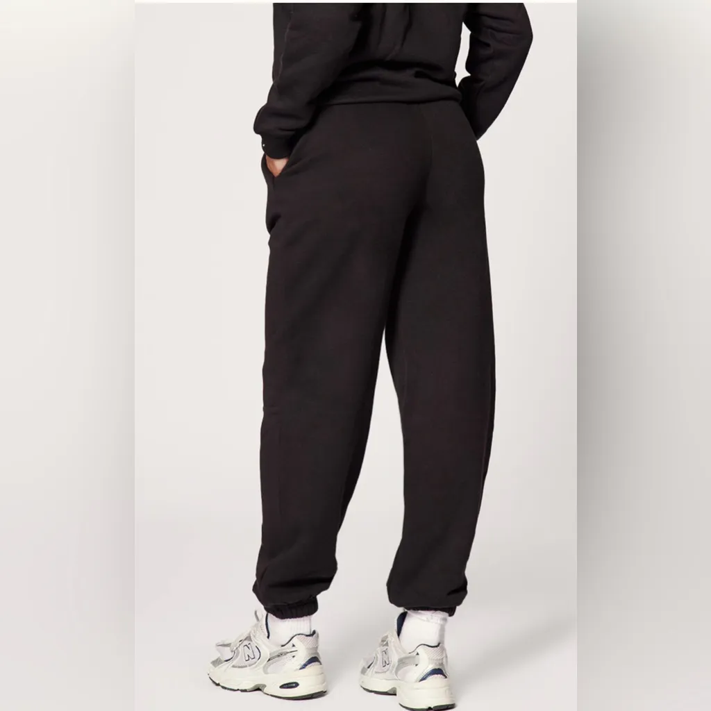 NWT PLT BLACK  JOGGERS & HOODIE SET M - Image 2