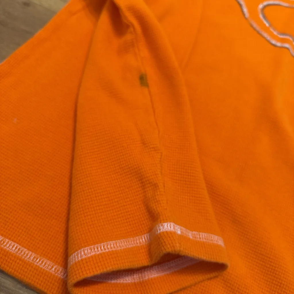 Vintage Reebok Womens Size XL Thermal Chicago Bears NFL Long Sleeve Shirt 1986 - Image 6