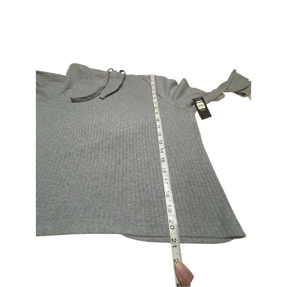 Athletic Works Gray Ribbed Hoodie Sz M 8-10 NWT - Image 7