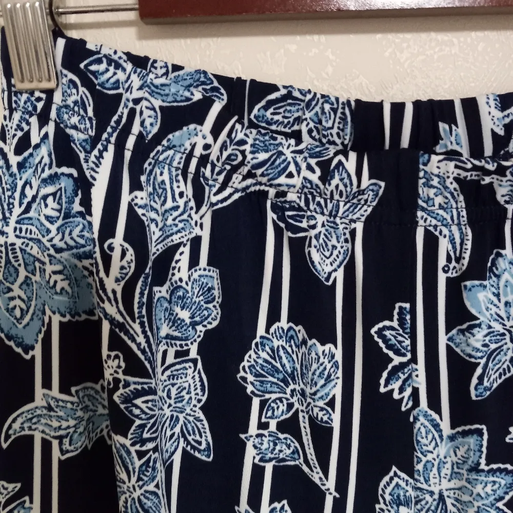 Bob Mackie S Pull On Aloha Palazzo Pants - Image 6