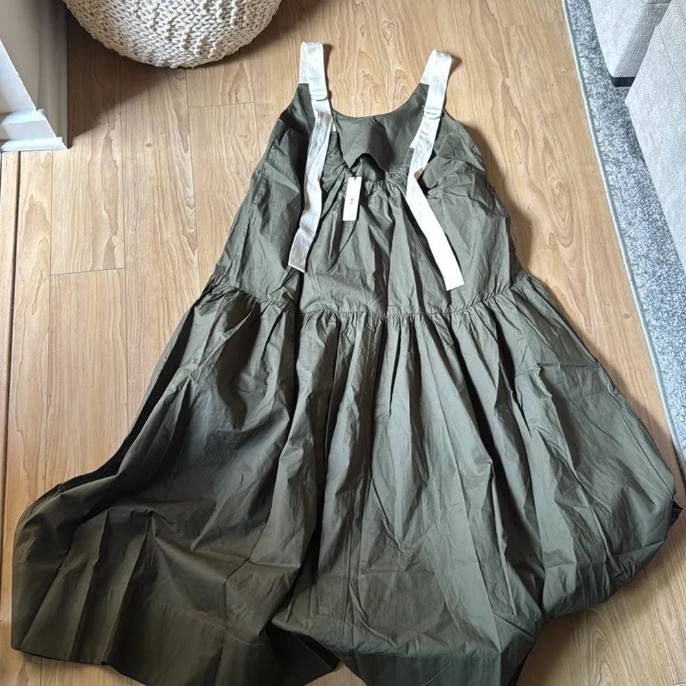 Olive Green Maxi Dress - Image 3