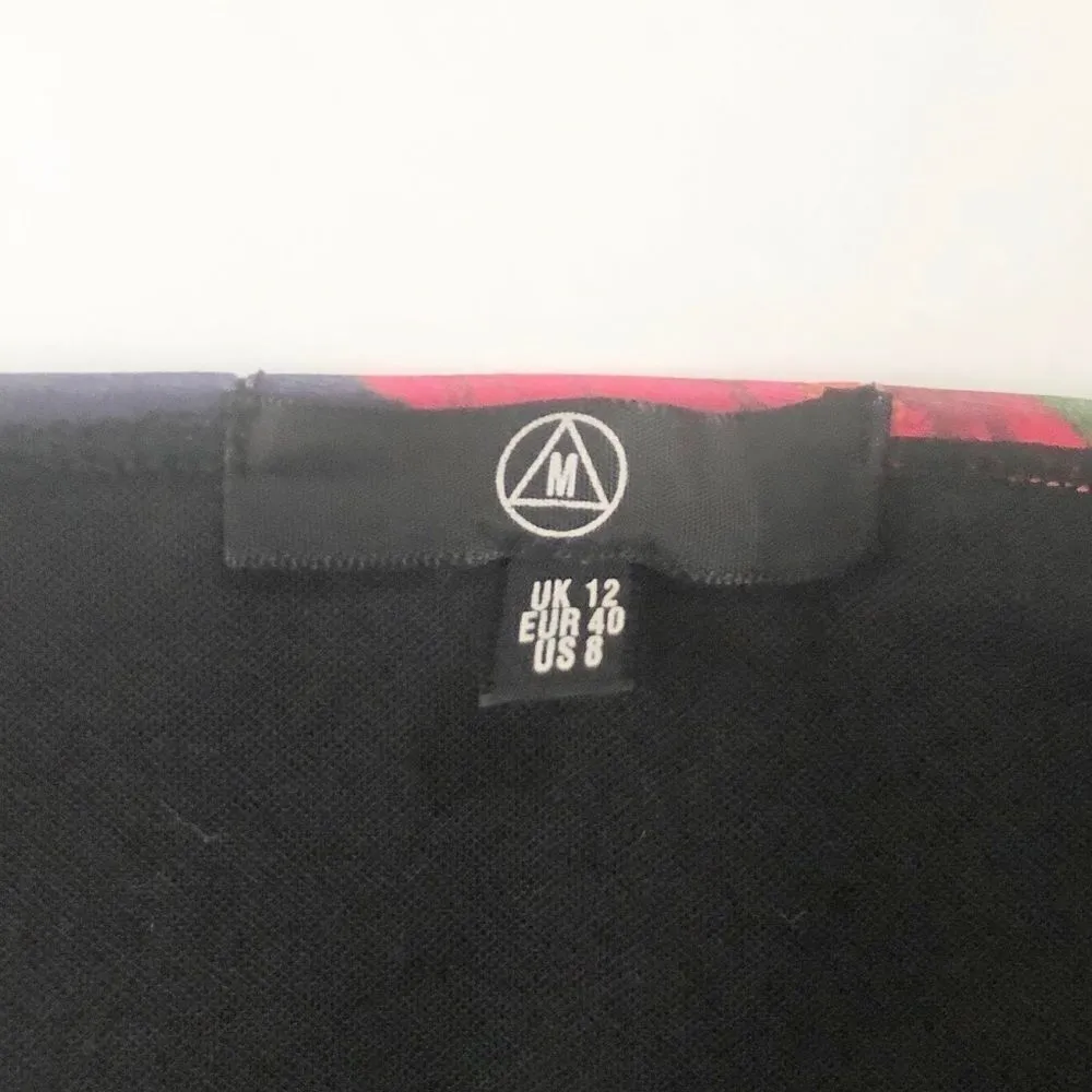 Missguided Navy Floral Bikini Bottom - Image 7