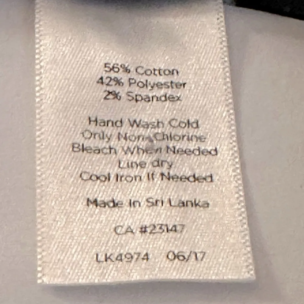 Talbots Blue White Striped Ribbed‎ Knit Dress Pockets NWT Size XL 51167233 - Image 9