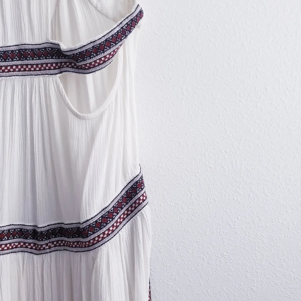 Free People Halter Aztec Bohemian Romper - Image 10