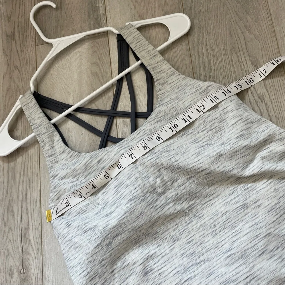 Lululemon Slay The Studio 2-in-1 Tank Gray (Size 8) workout athleisure - Image 6