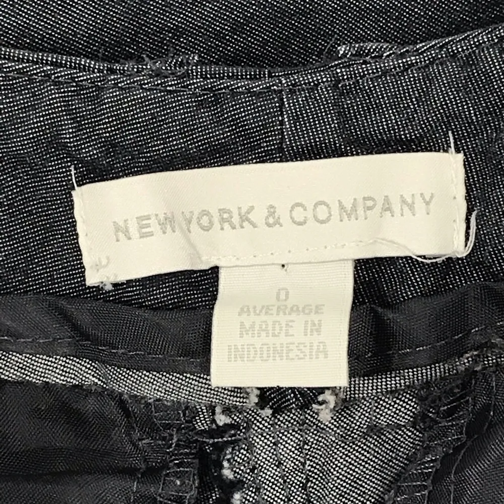New York & Company Flared Pants, Jean Colored, 0 - Image 6