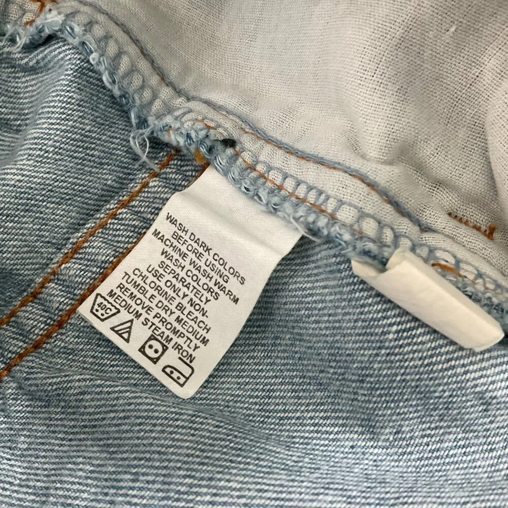 Woman Within plus size 22W Classic Fit Light Wash Denim Jeans casual Classic - Image 6