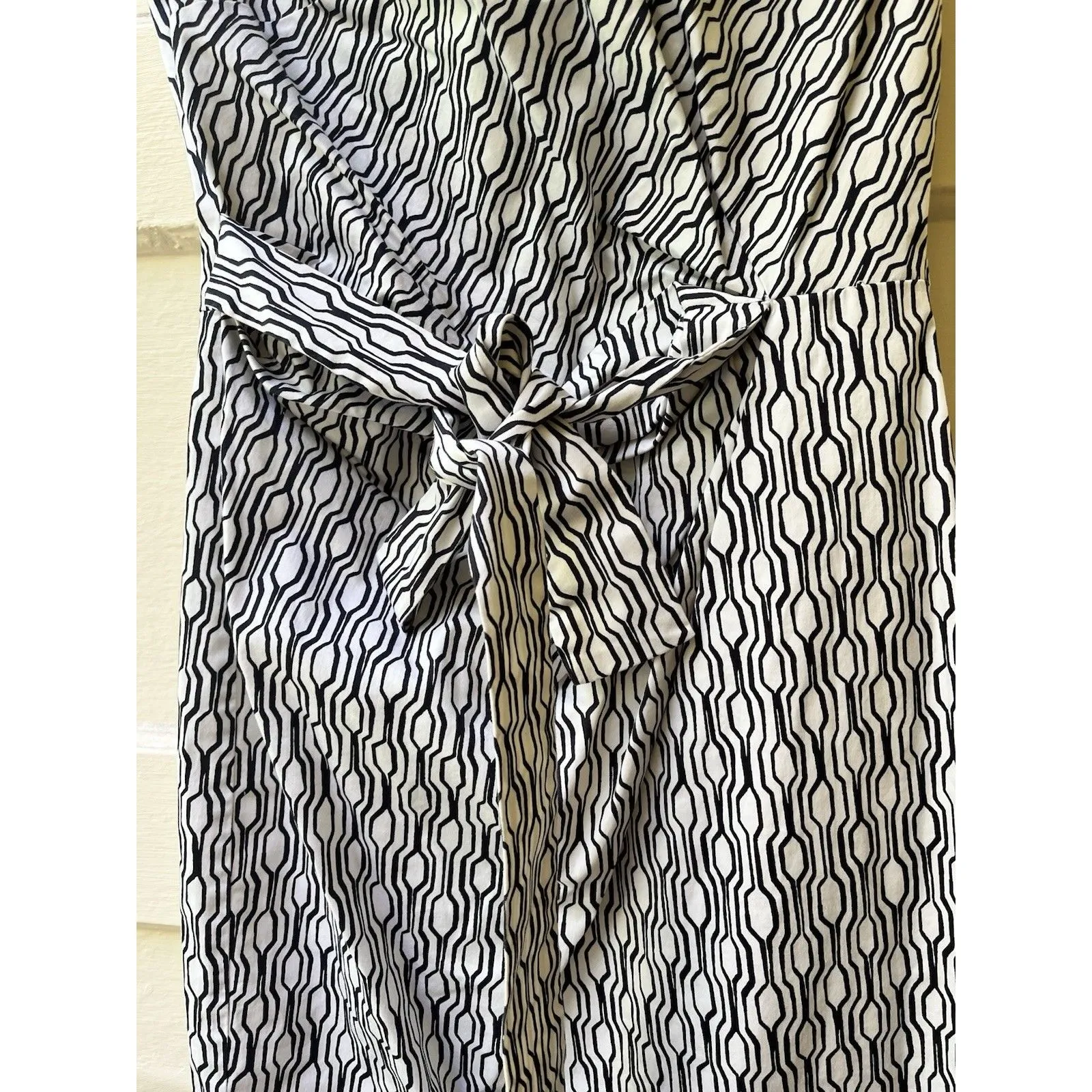 ANN TAYLOR Sheath Dress 0 Geometric Avante garde office work corporate casual - Image 4