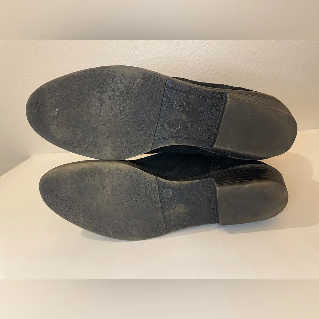 Nine West Women’s Y2K Vintage America Collection Black Suede High Boots Size 8.5 - Image 8