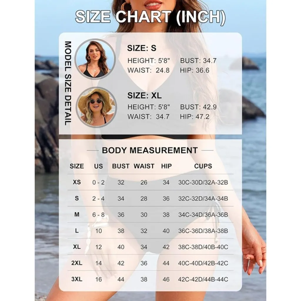 Blooming Jelly Green High Waisted Bikini Tummy Control Tie Side Swimsuit MEDIUM - Image 6