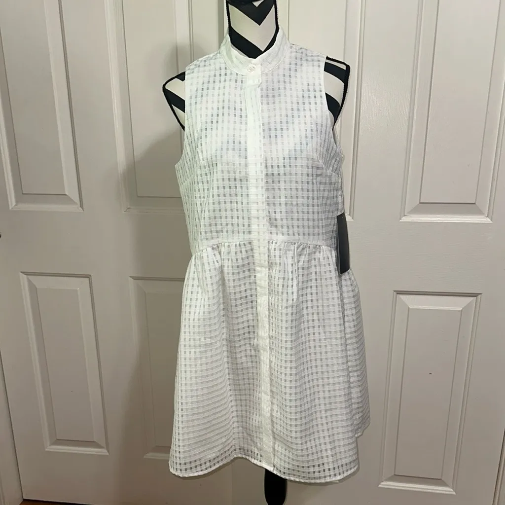Tuckernuck White Burnout Sleeveless Dress - Image 2
