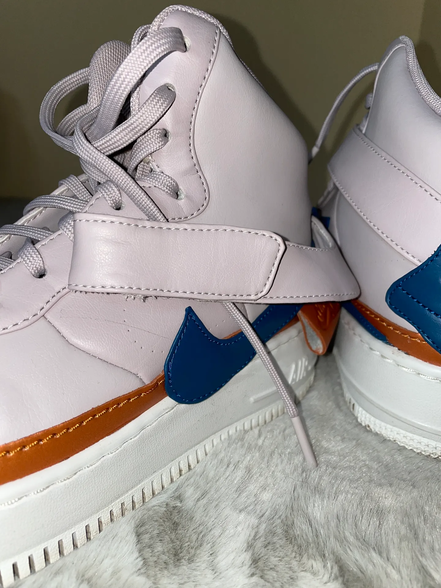 Nike Air Force 1 Jester High Violet Ash Purple Size 9.5 - Image 7