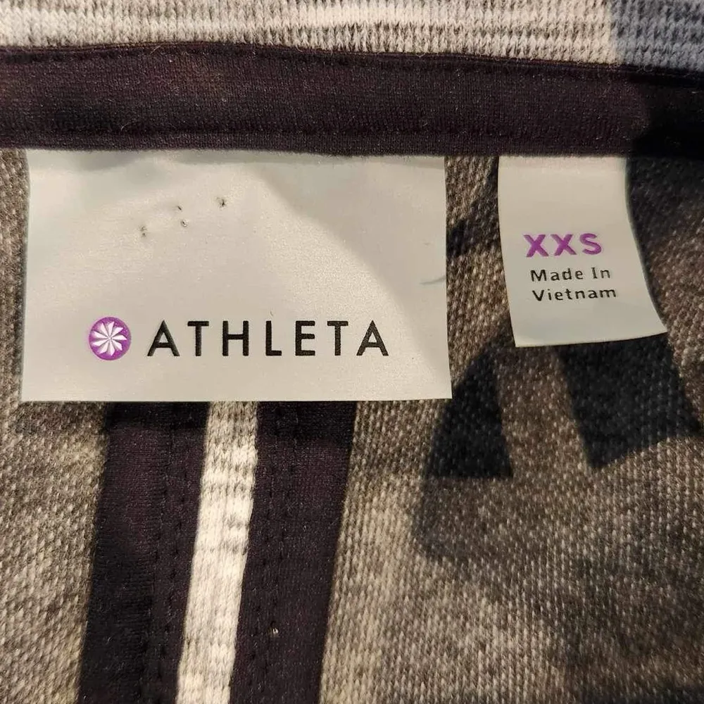 ATHLETA Gray Moto City Limits Asymmetrical Jacket Size XXS - Image 10