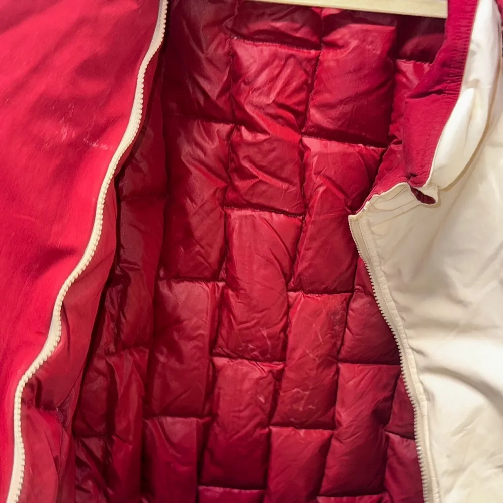 Vintage UTEX Down Crest Winter Ski Jacket Coat Women's Large White - Image 5