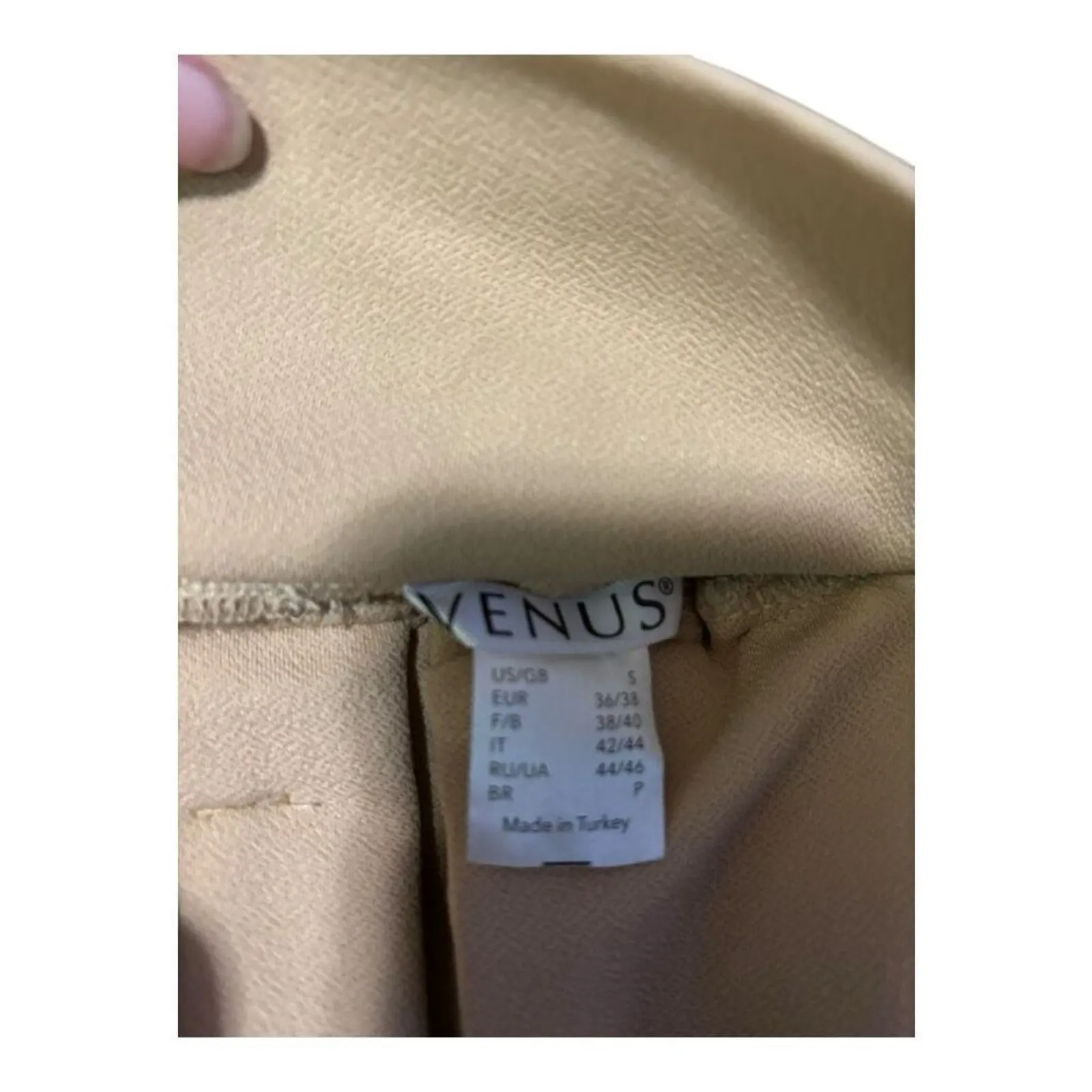Venus Tan High Waisted Shorts Size S - Image 4