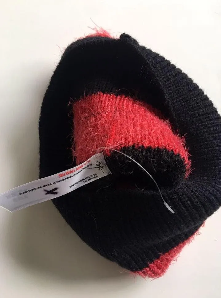 Rainbow Striped Beanie - Image 4