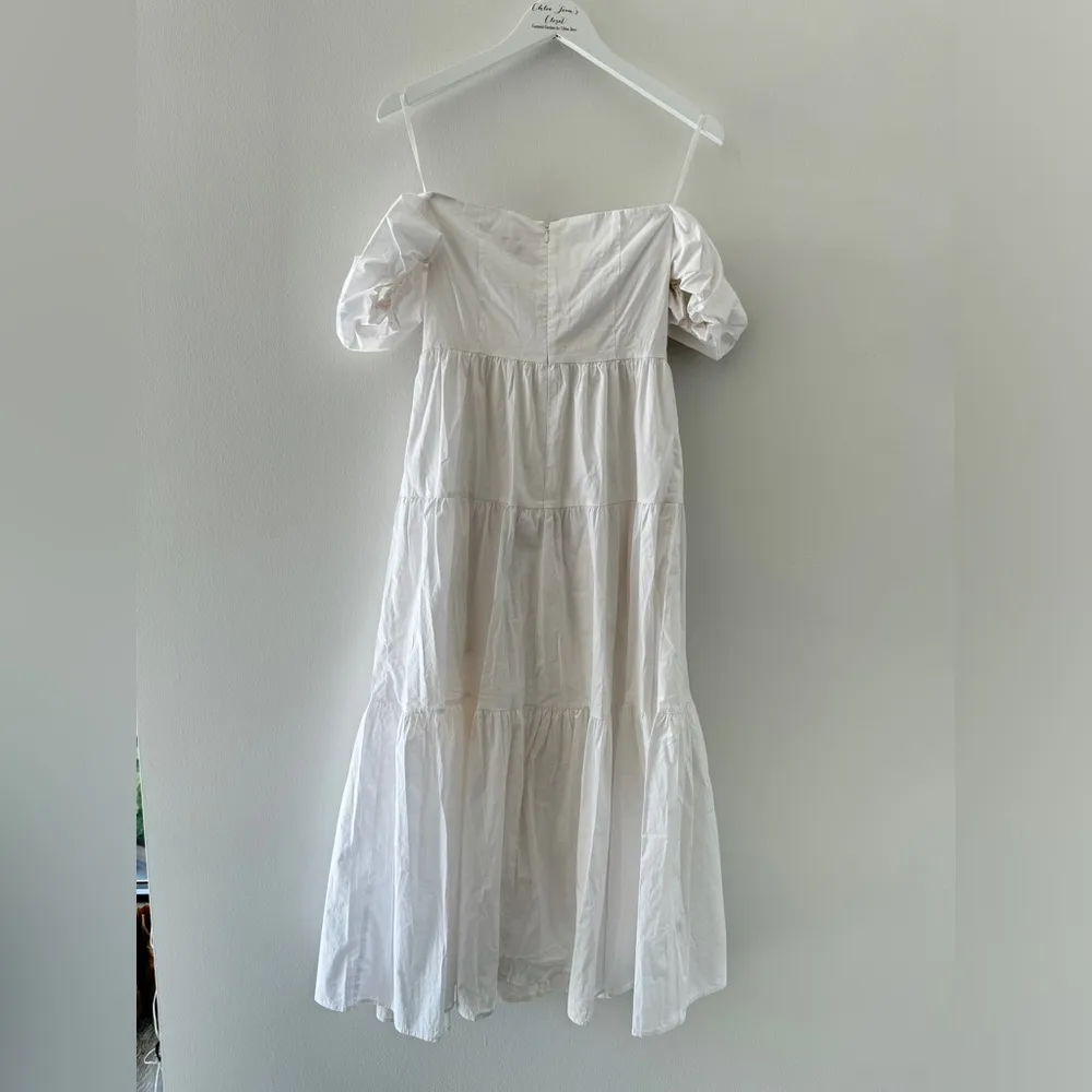 STAUD Elio Dress in White 4 - Image 9