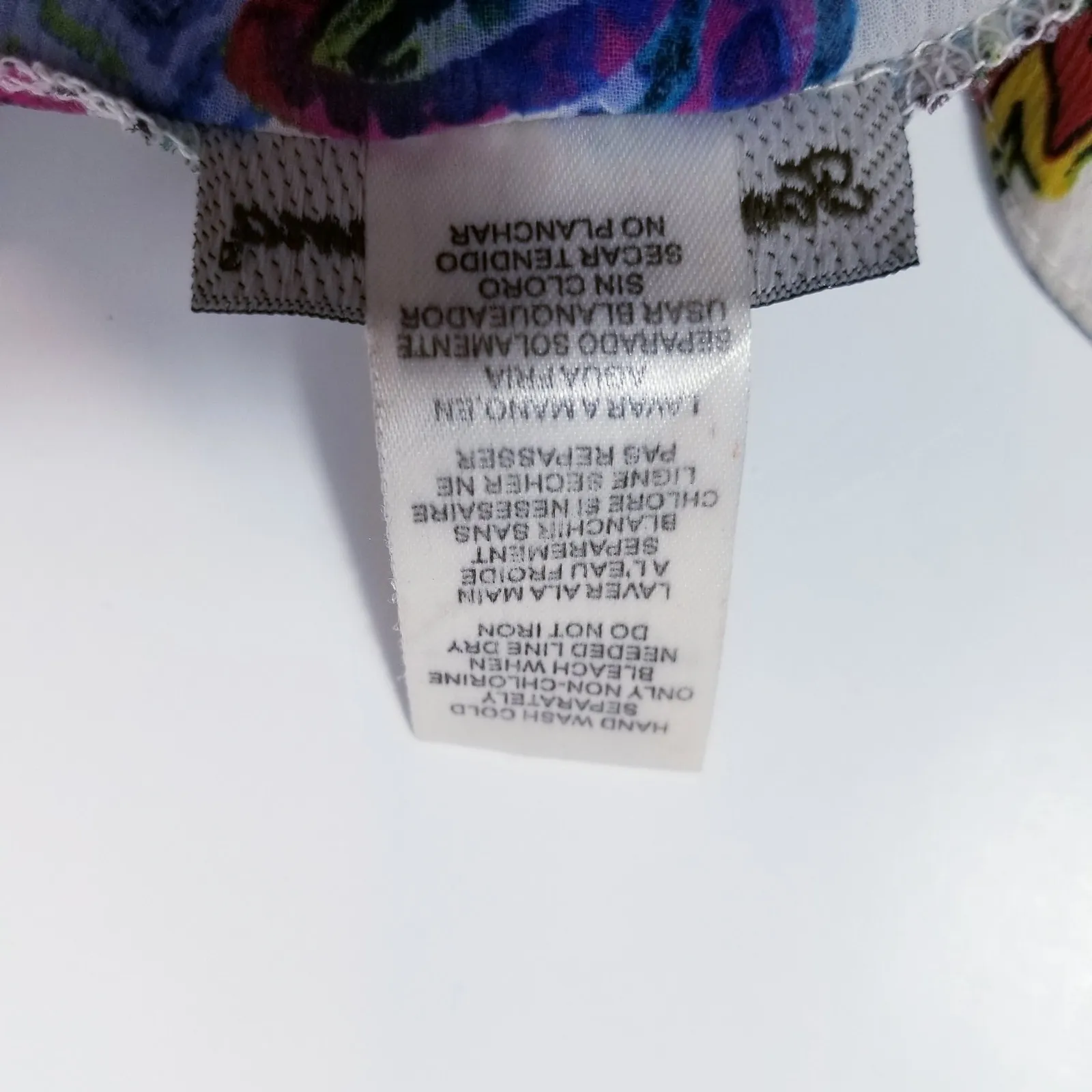 Tommy Bahama Women Blue Purple Paisley Print Swim Tunic Beach Cover Up - Image 8