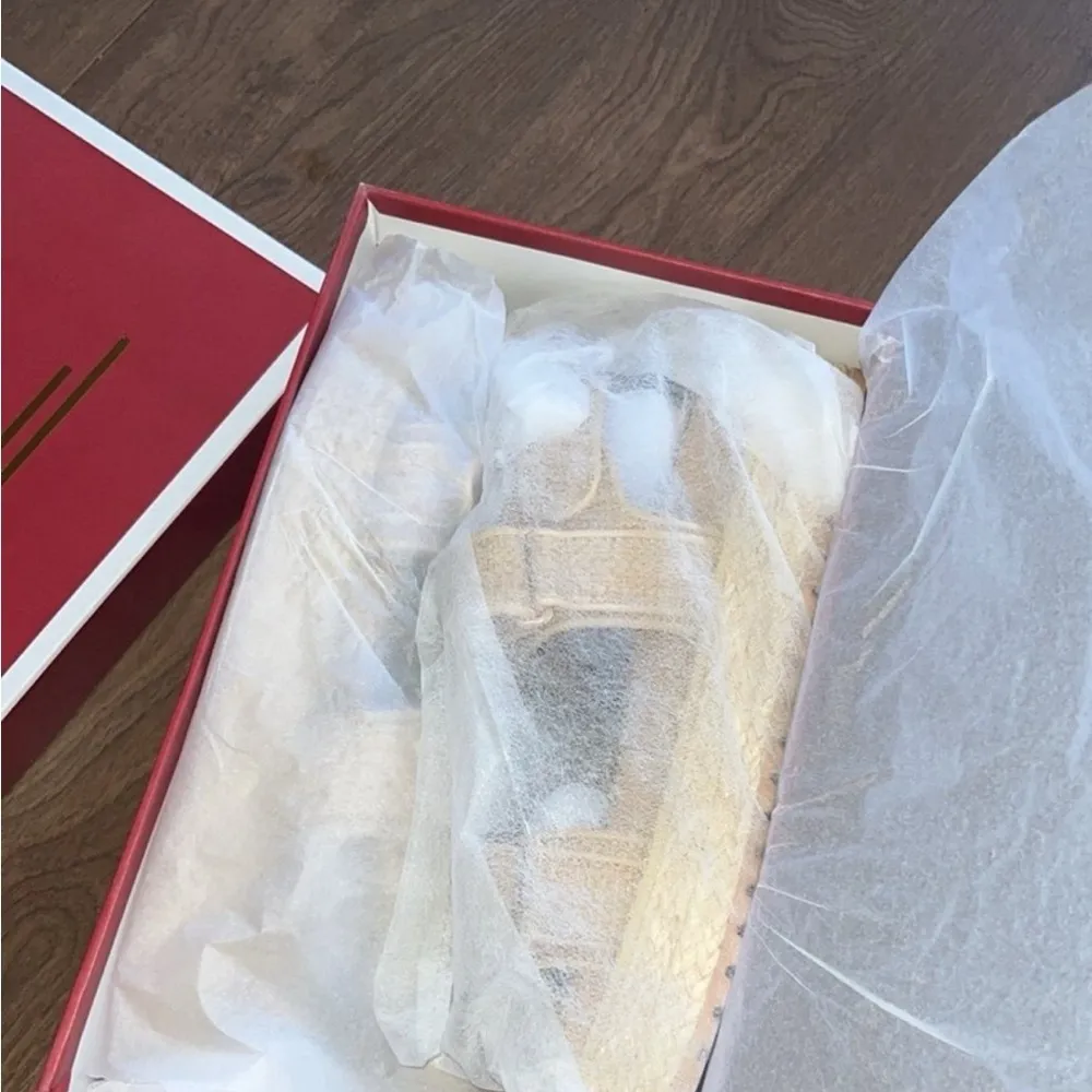 Moonest Women's Raffia Sandals Platform Open Toe Espadrille
Sandals Tan Size 9 - Image 5