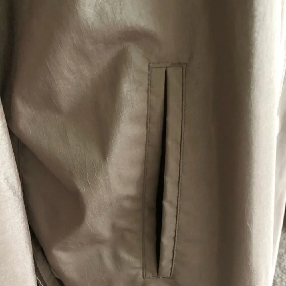 Vintage Otello Pelle Lightweight Trench Co… Tan Size undefined - Image 9