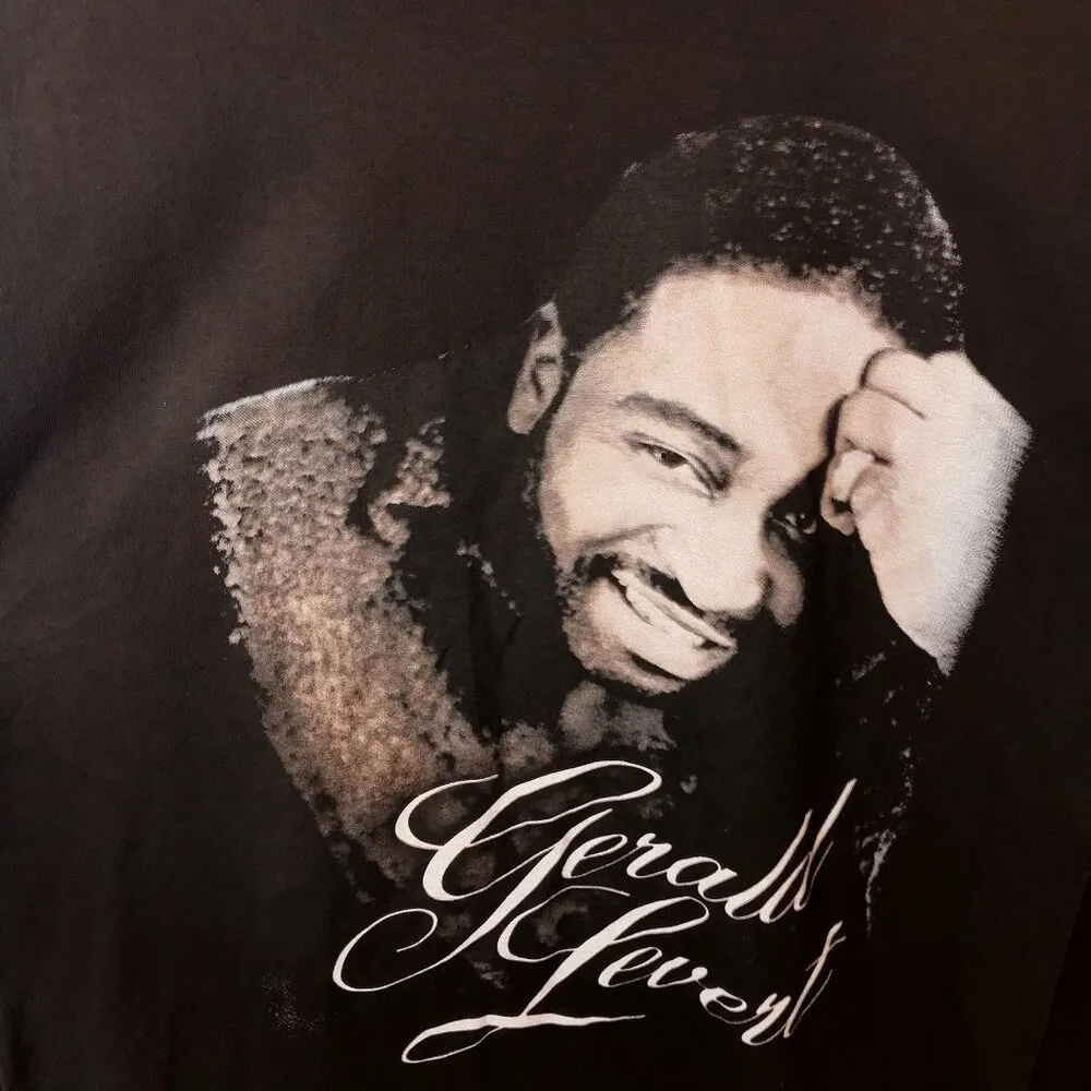 VINTAGE NEW Gerald Levert Rap Tee Shirt T 00''s Large NWOT New Without Tag - Image 7
