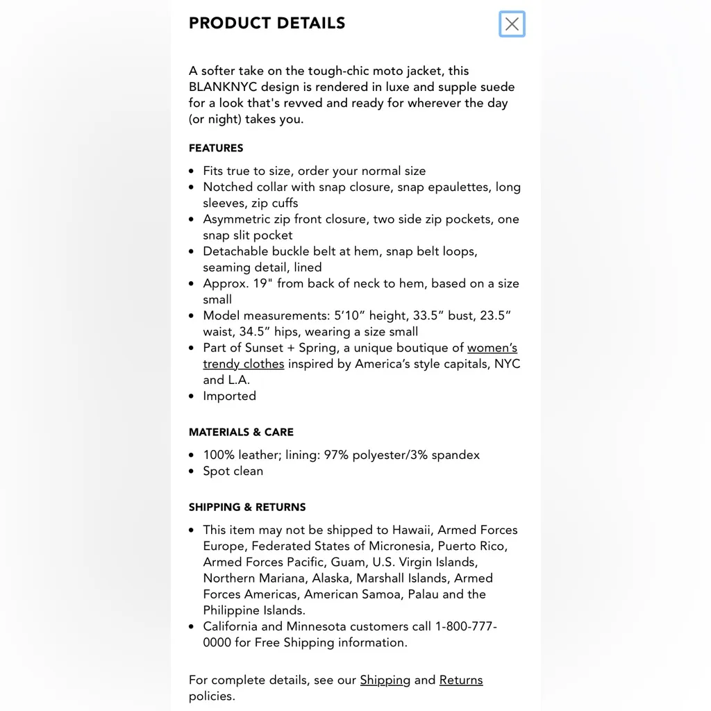 Blank NYC Suede Leather Moto Jacket in Herb Green - Image 7