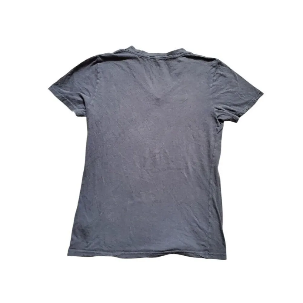 Journal Standard Relume Shirt Women XS Tee Short Sleeve Top V Neck Brown Classic - Image 4